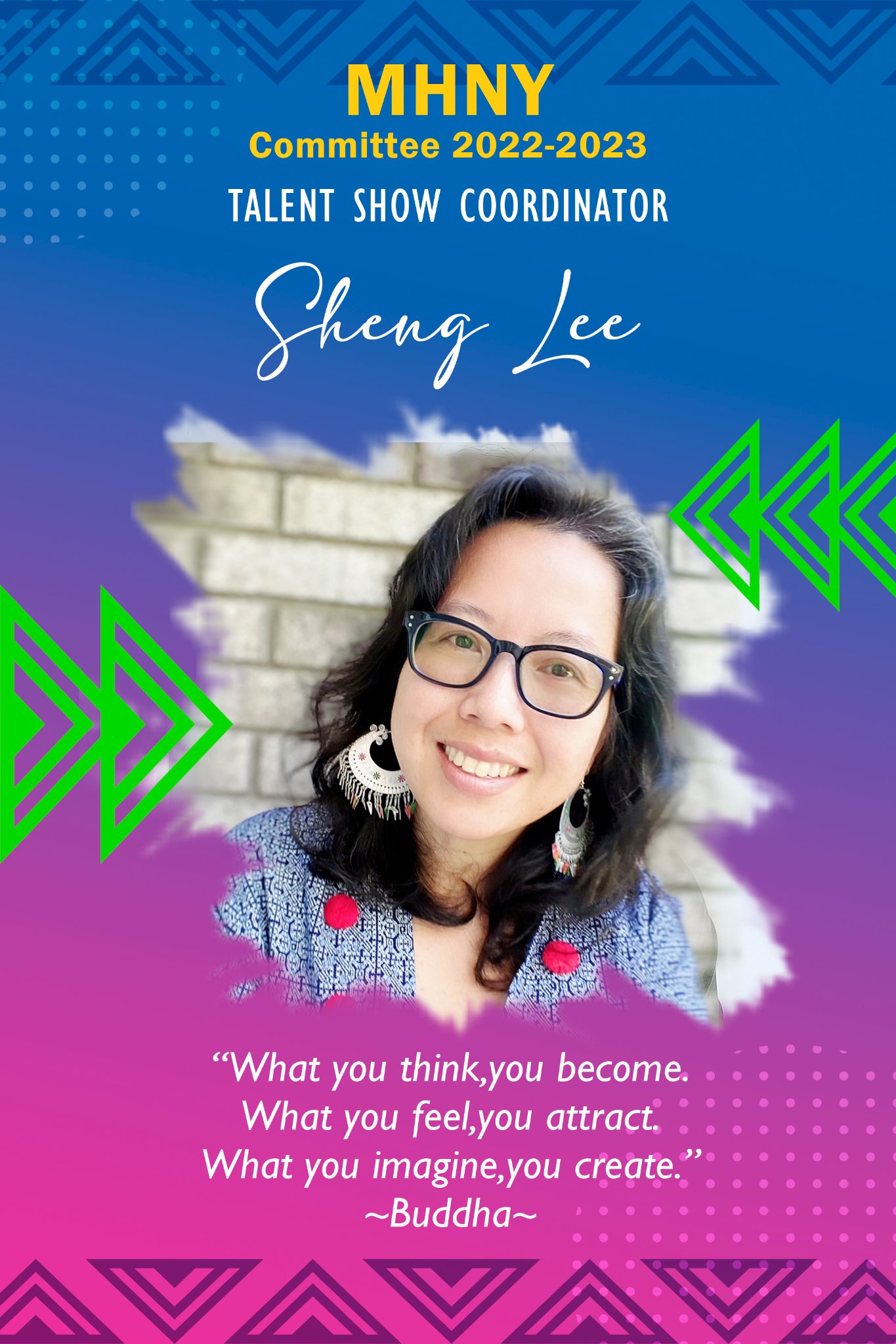 Sheng Lee Talent Show Coordinator